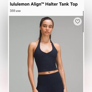Lululemon align halter tank